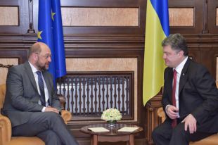 Петр Порошенко, Мартин Шульц