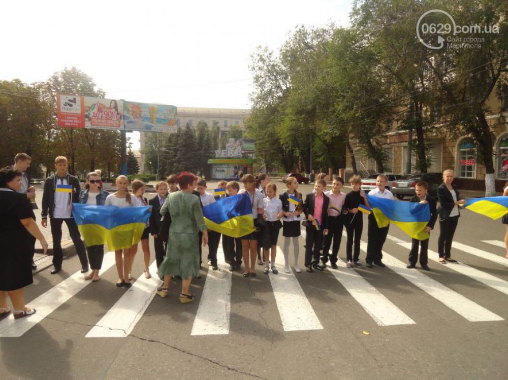 Дети Мариуполя не хотят войны и просят мира в Украине