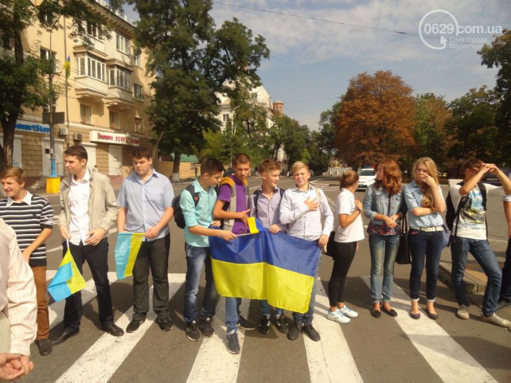 Дети Мариуполя не хотят войны и просят мира в Украине