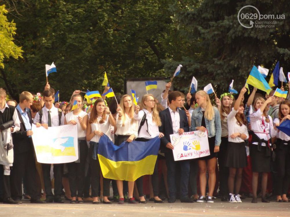Дети Мариуполя не хотят войны и просят мира в Украине