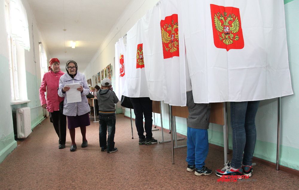 Голосование на избирательных участках Металлургического района Челябинска