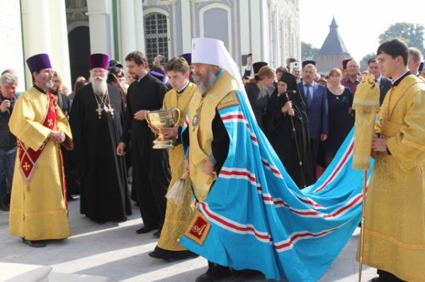13 сентября, в День города Тулы, митрополит Тульский и Ефремовский Алексий освятил нововозведённую колокольню.
