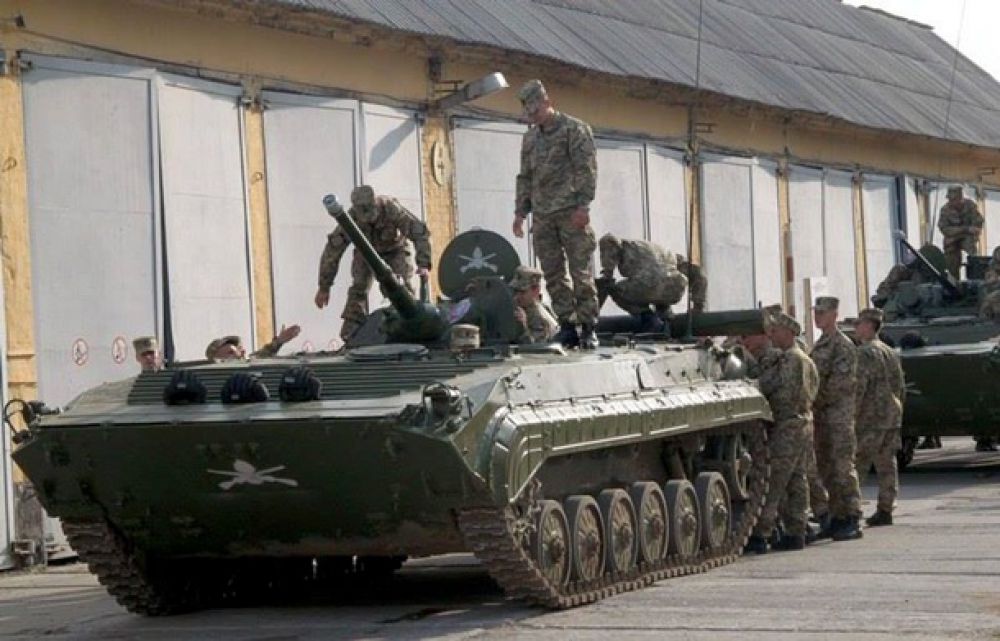 Украинско-американские тактические учения Rapid Trident-2014