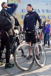 Виталий Кличко приехал на работу на велосипеде