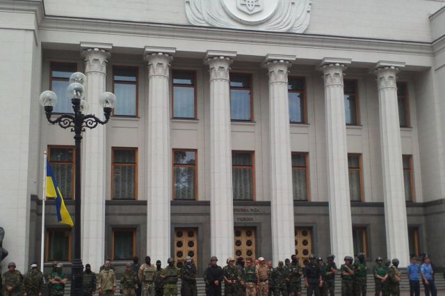 Здание украинского парламента