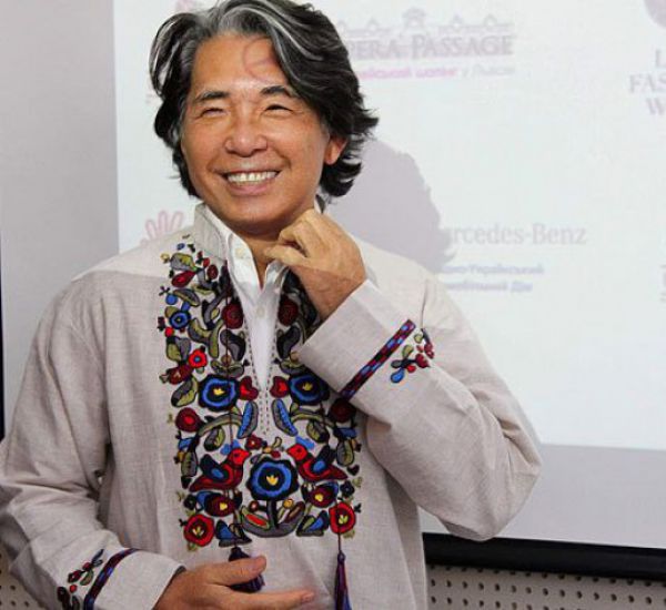 Японский дизайнер Кензо Така во Львове, 2010 год