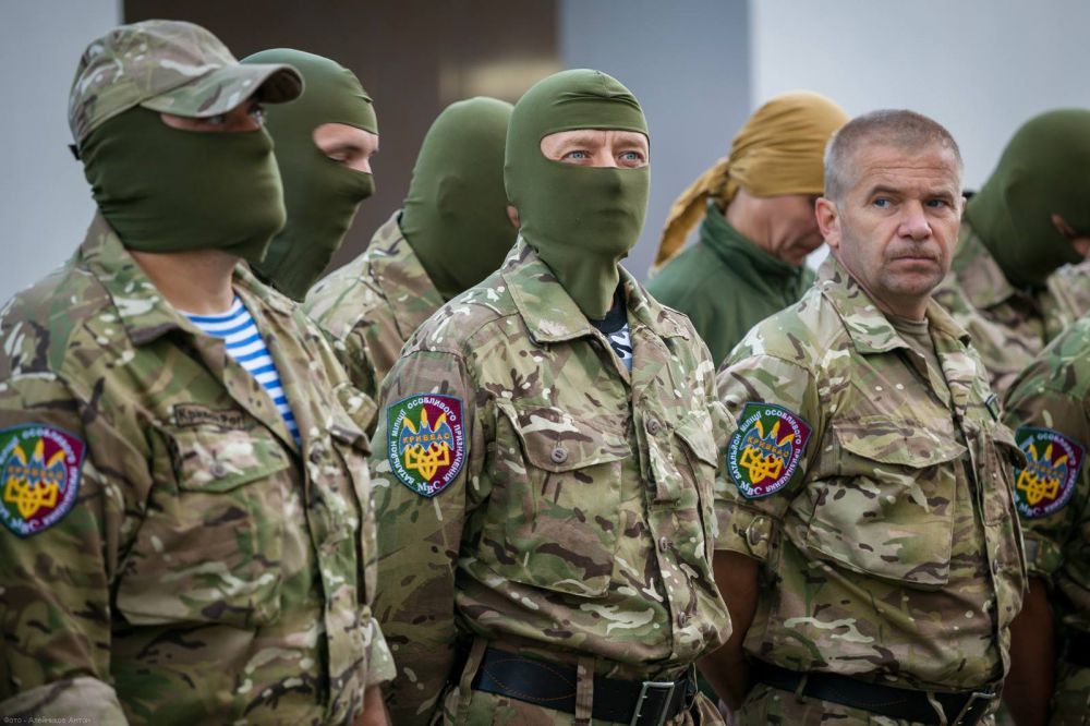 Батальон спецназа «Кривбасс» отправился в зону АТО
