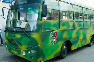 Батальон спецназа «Кривбасс» отправился в зону АТО
