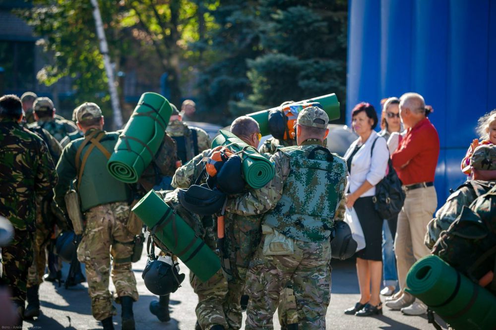 Батальон спецназа «Кривбасс» отправился в зону АТО