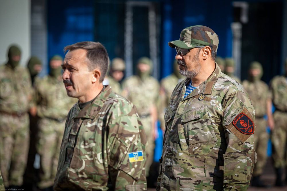Батальон спецназа «Кривбасс» отправился в зону АТО