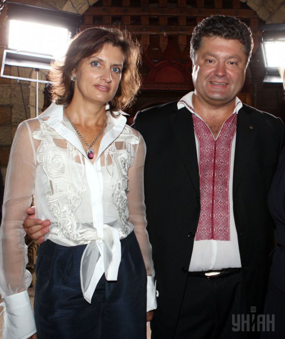 Петр и Марина Порошенко