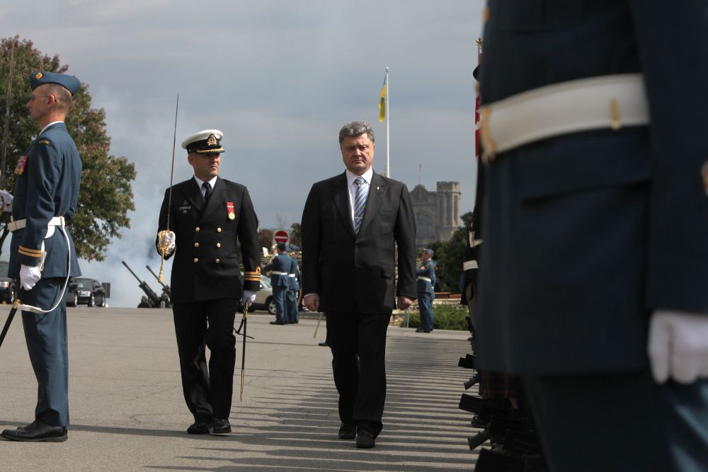 Петр Порошенко в Канаде