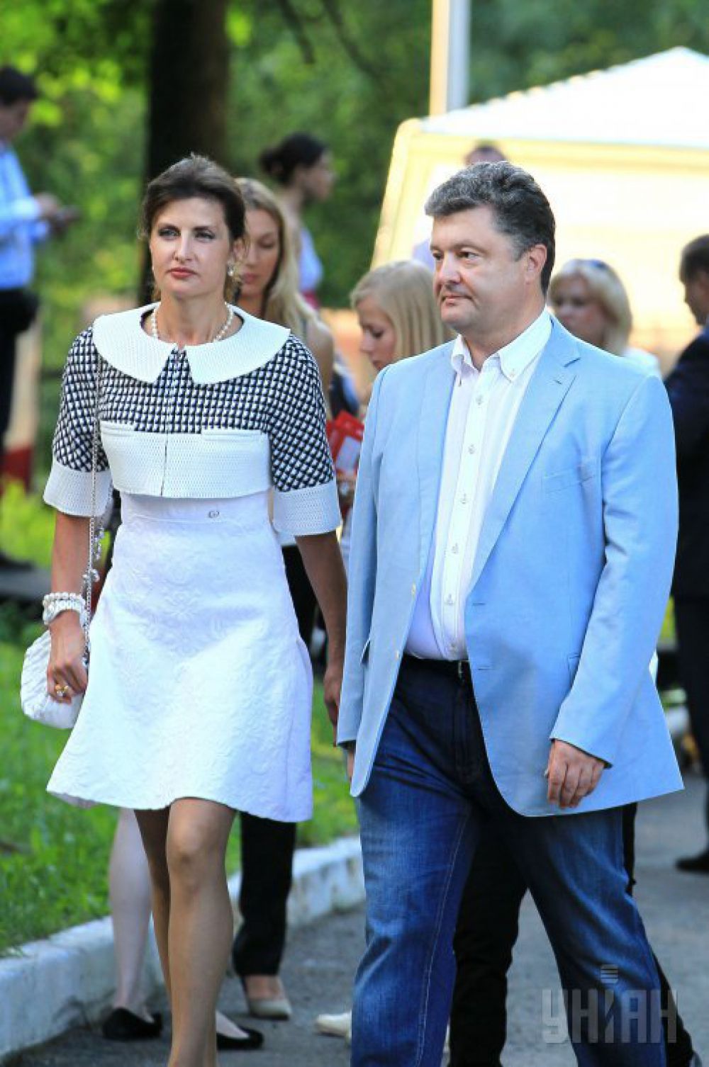 Петр и Марина Порошенко