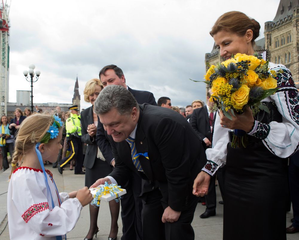 Петр Порошенко в Канаде