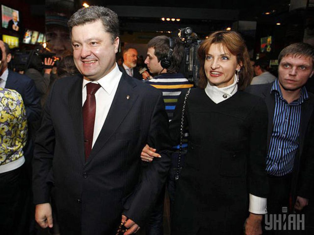 Петр и Марина Порошенко