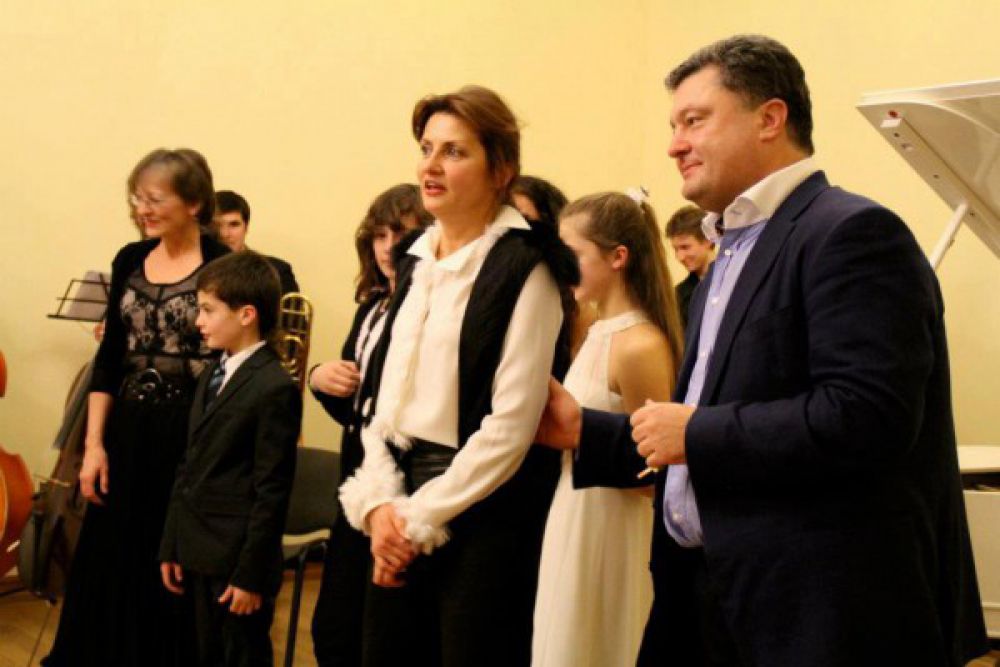 Петр и Марина Порошенко