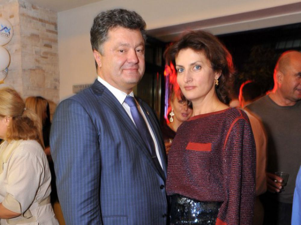 Петр и Марина Порошенко