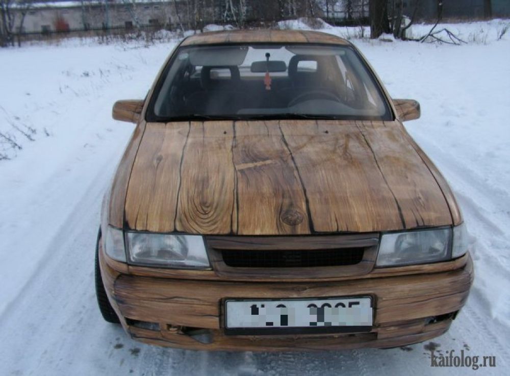 Невероятная аэрография на авто
