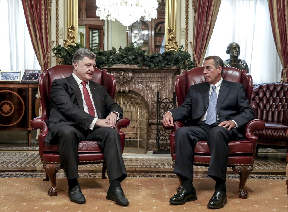 Петр Порошенко в США