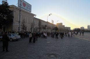 Митинг сепаратистов КПУ в Харькове