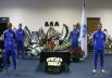 Церемония прощания с экс-игроком киевского ФК «Динамо» и сборной Украины по футболу Андреем Гусиным