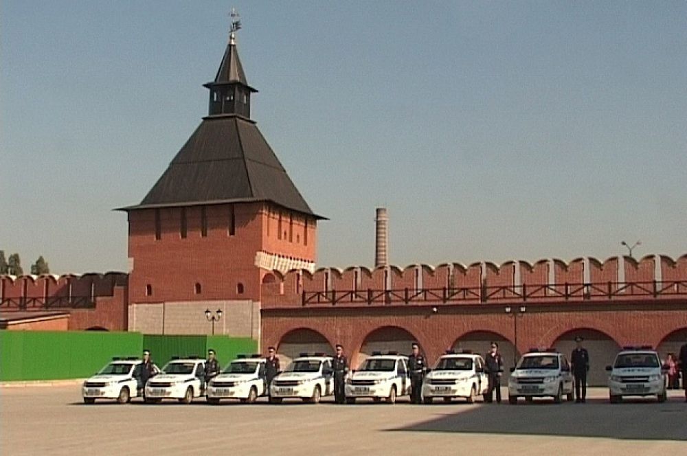 Новые автоомбили для сотрудников УГИБДД по Тульской области.
