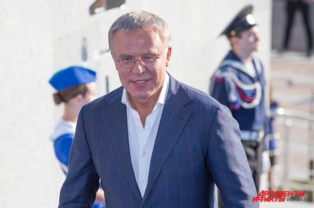 Сенатор от Приморского края Вячеслав Фетисов.