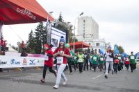 Сотрудники «Ростелекома» поучаствовали в марафоне.
