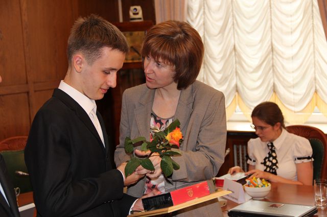 Выпускник Артём Михалёв «заработал» для своей школы место в рейтинге.