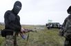 Под Киевом демонстративно обстреляли бронетехнику для сил АТО