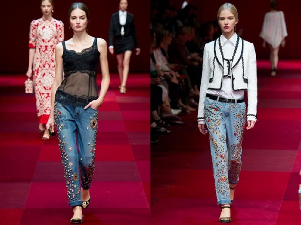 Показ Dolce&Gabbana весна-лето 2015