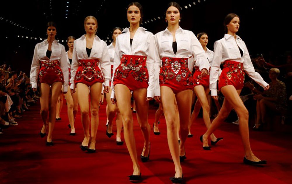 Показ Dolce&Gabbana весна-лето 2015