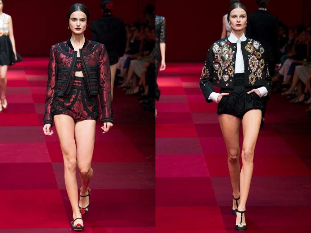 Показ Dolce&Gabbana весна-лето 2015