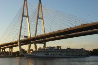 Сегодня Большой Обуховский мост - визитная карточка города.