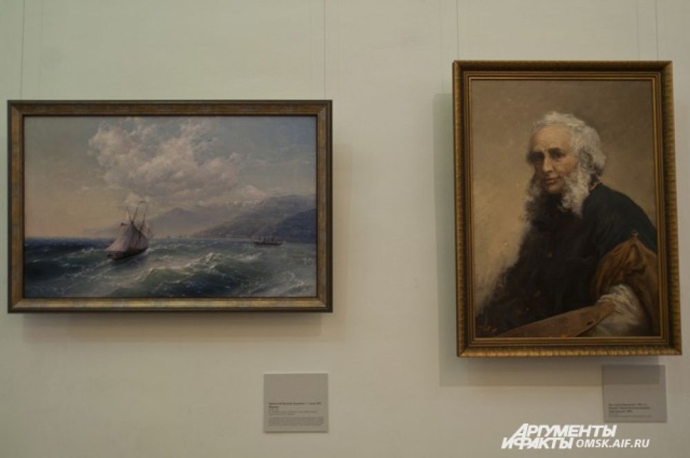 Выставка картин Айвазовского в Омске.