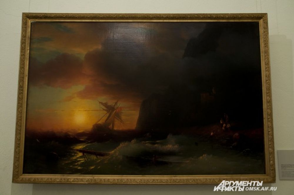 Выставка картин Айвазовского в Омске.