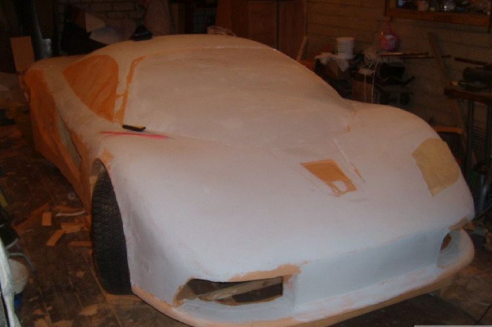Автолюбитель сделал копию McLaren F1