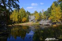 Озеро Моховое в Курьинском районе.