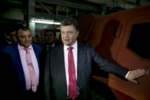 Порошенко на Львовском БТЗ