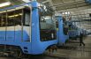 Модернизированные вагоны метро в Киеве