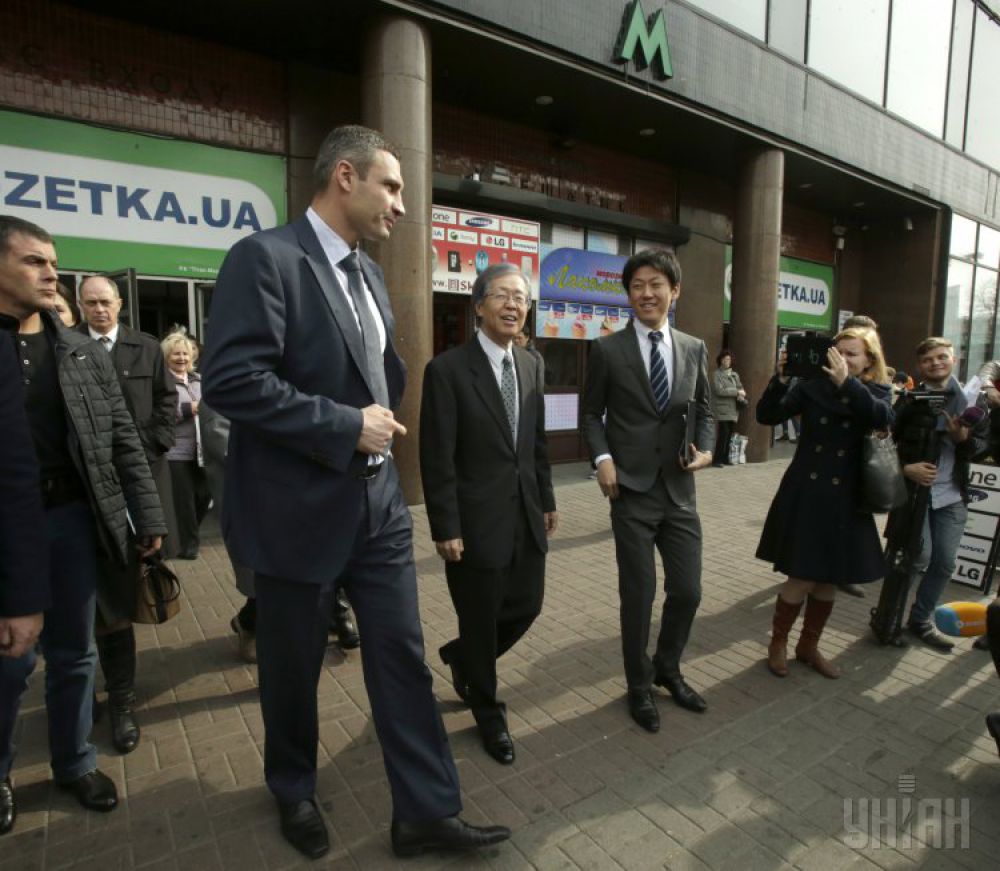 Модернизированные вагоны метро в Киеве