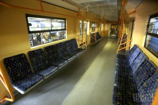 Модернизированные вагоны метро в Киеве