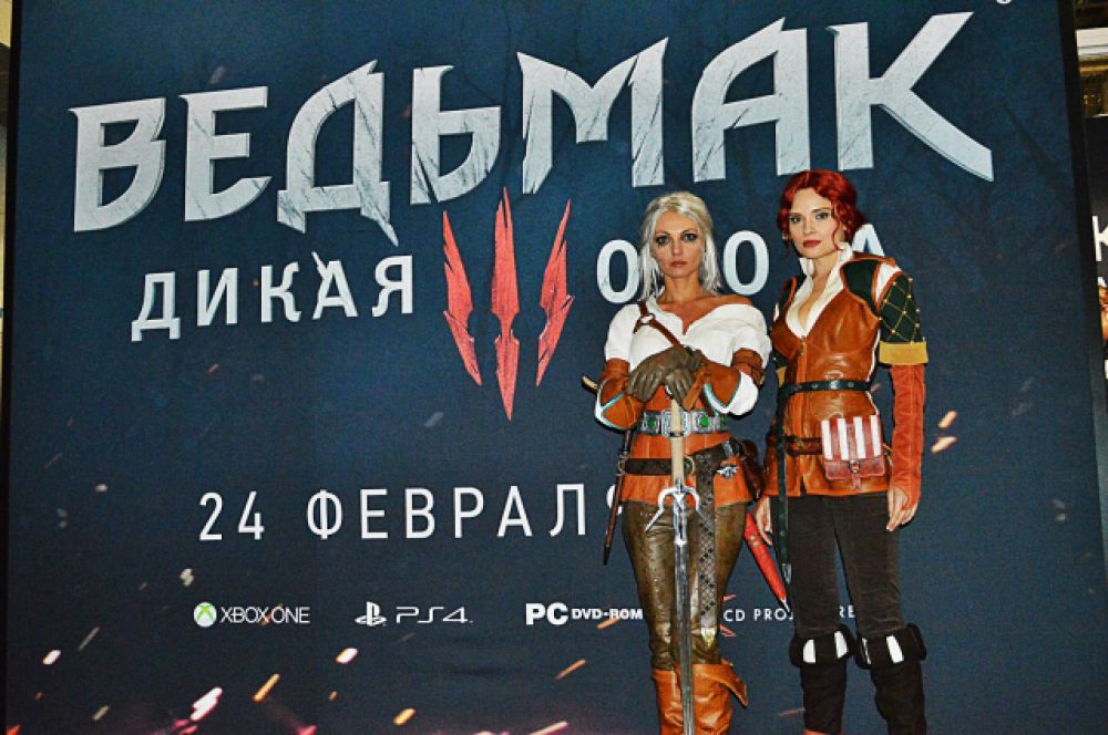 Цири и Трис - персонажи игры «Ведьмак».