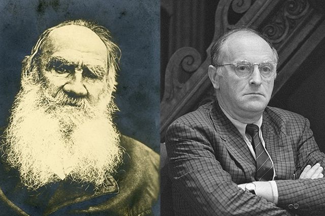 Лев Толстой и Иосиф Бродский.