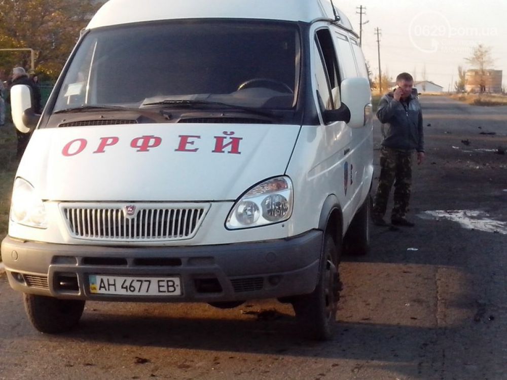 Обстрел Мариуполя