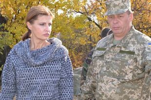 Марина Порошенко съездила в зону АТО