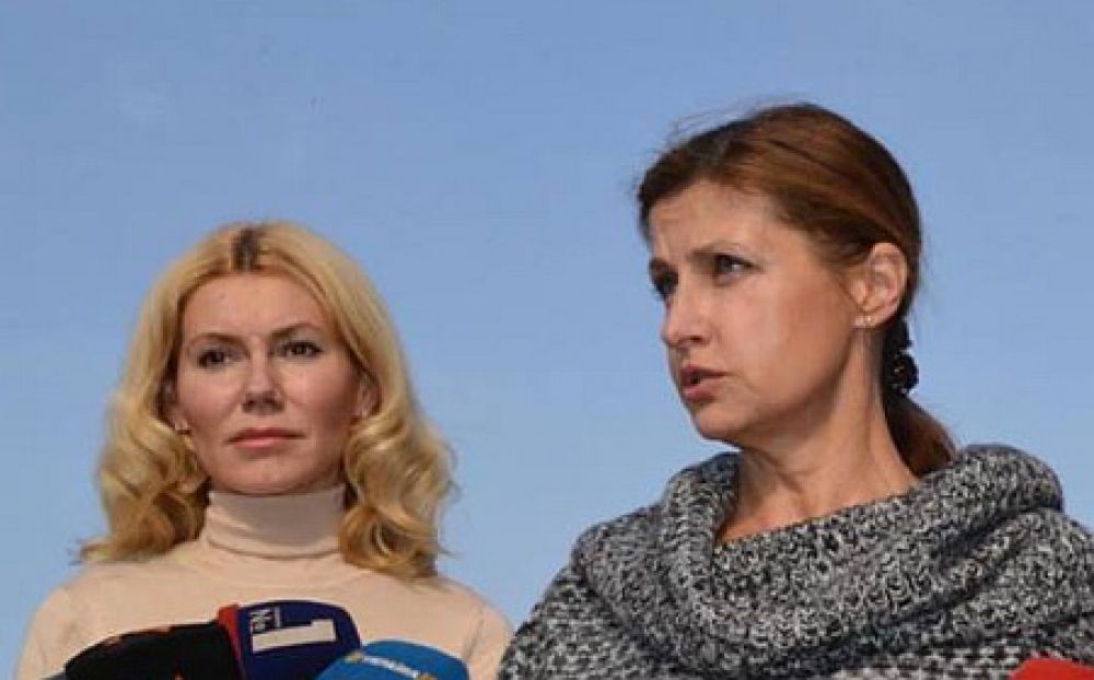 Марина Порошенко съездила в зону АТО