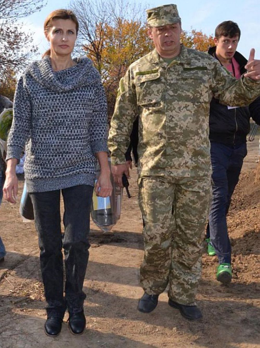 Марина Порошенко съездила в зону АТО
