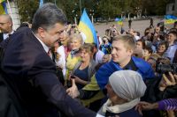 Петр Порошенко в Милане