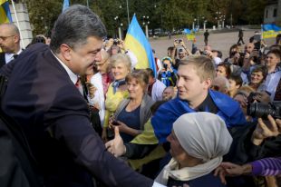 Петр Порошенко в Милане